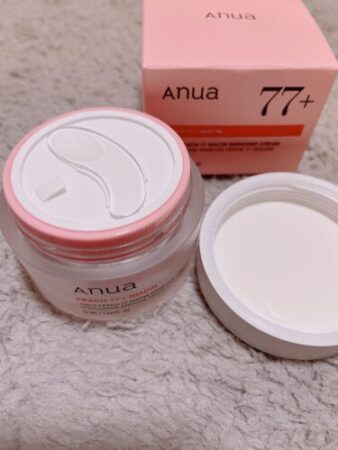 アヌア(Anua)桃クリームの効果レビュー